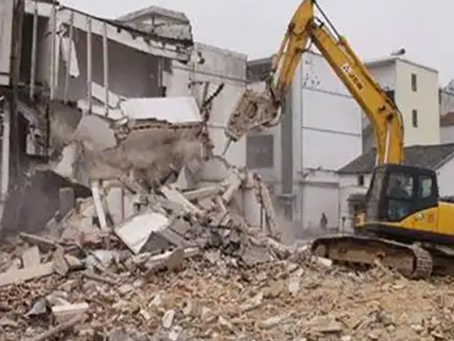 沉湖管委会旧房改造拆除